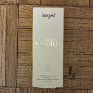 NWT Supergoop! Unseen Sunscreen SPF 40, 1.7 fl oz